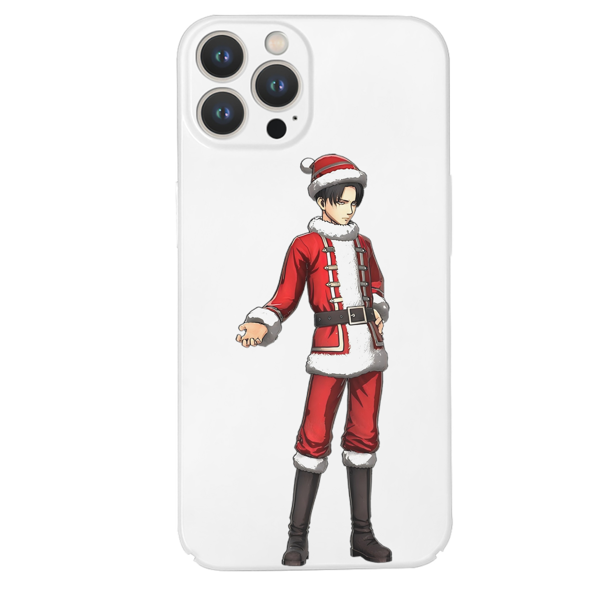 （画像用） 進撃の巨人 リヴァイ·アッカーマン Attack on Titan Levi Ackerman 【iPhone 14シリーズ対応】ハードケース